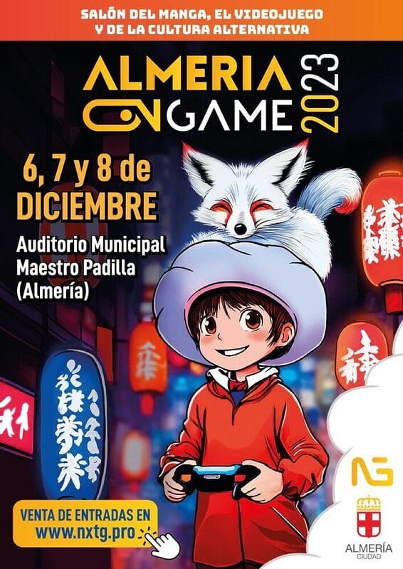 Almería ONGAME 2023 cartel oficial