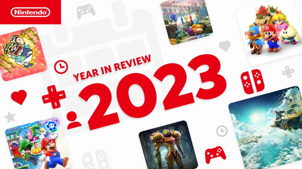 Nintendo Year In Review 2023 ¿Cuánto has jugado a tu Switch?