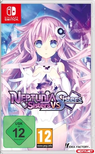 Neptunia: Sisters Vs. Sisters carátula Nintendo Switch