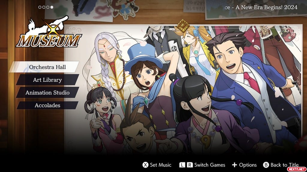 captura del museo que incluye el juego