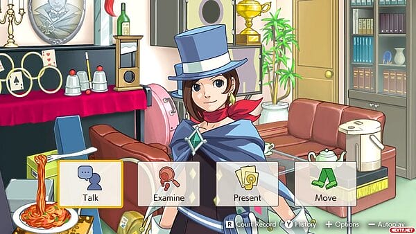 Nueva interfaz para Apollo Justice, en armonía con la de los juegos más nuevos