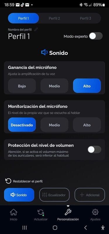app RIG 600 PRO Android iOS