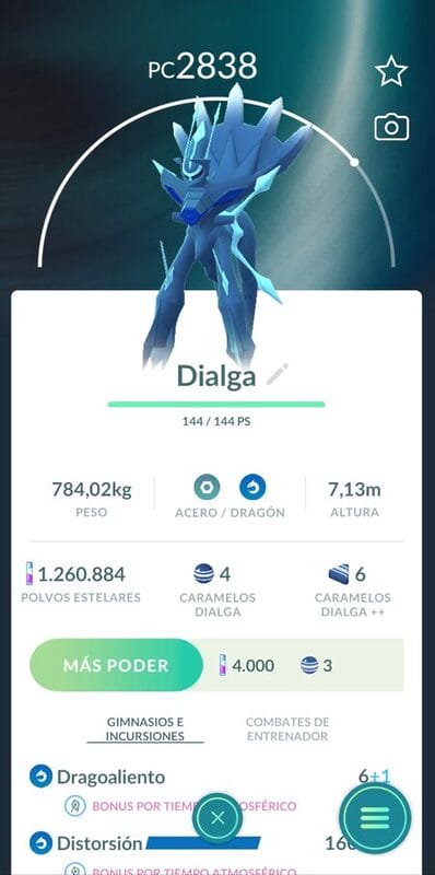 Pokemon Go Tour Sinnoh Dialga Origen