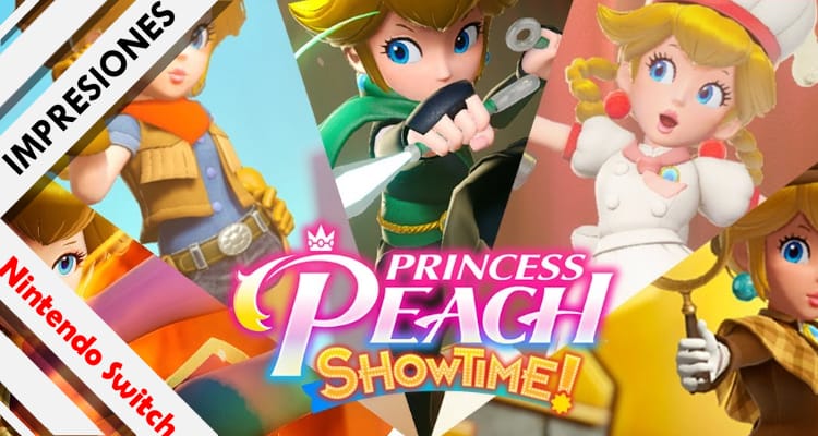 portada impresiones Princess Peach Showtime!