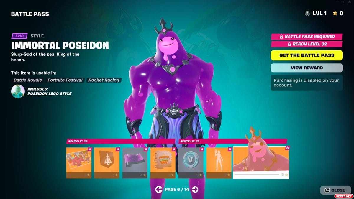 Fortnite Poseidon