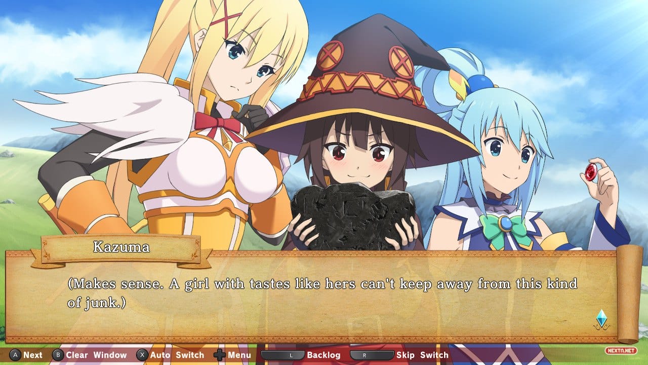 Análisis KONOSUBA God's Blessing on this Wonderful World! Love For These Clothes Of Desire! Nintendo Switch