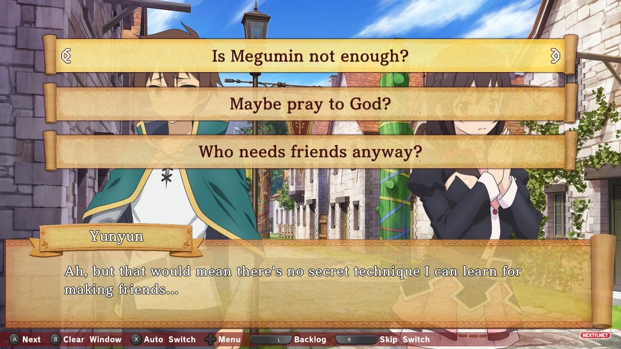 Análisis KONOSUBA God's Blessing on this Wonderful World! Love For These Clothes Of Desire! Nintendo Switch