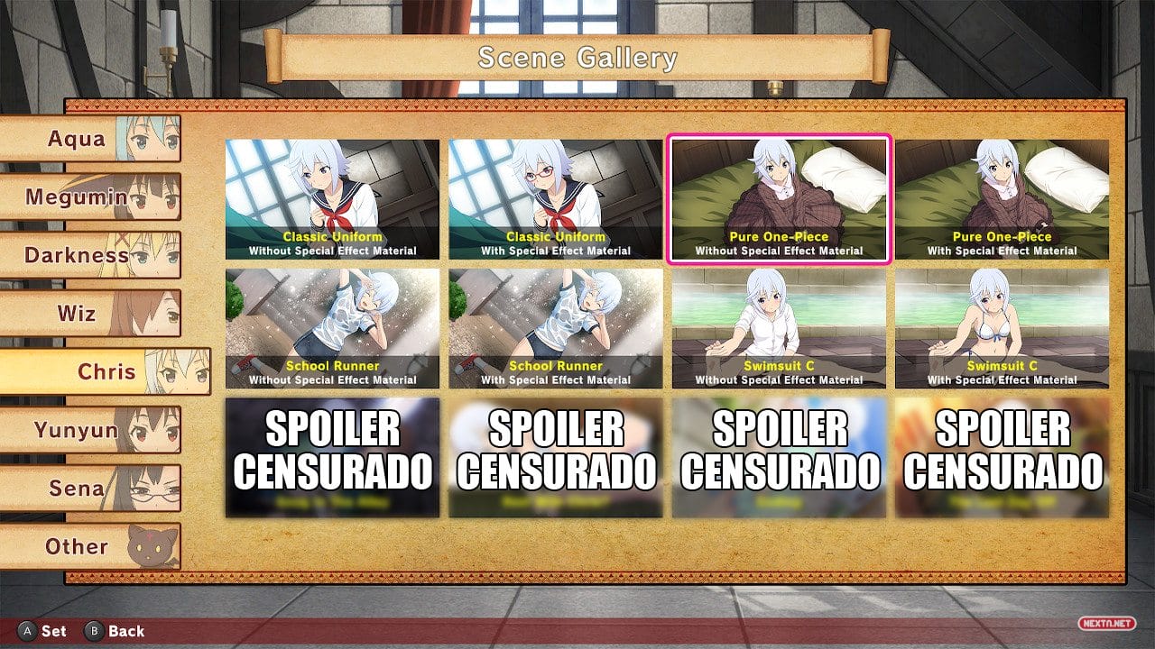 Análisis KONOSUBA God's Blessing on this Wonderful World! Love For These Clothes Of Desire! Nintendo Switch