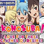Guía Desbloquear Trabajos Quests Recompensas KONOSUBA God's Blessing on this Wonderful World! Love For These Clothes Of Desire! Nintendo Switch