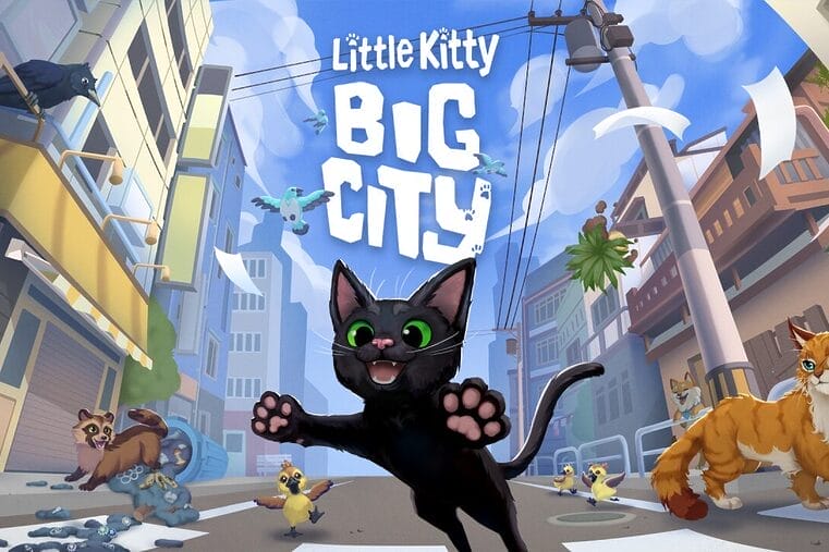 Little Kitty, Big City indie gatos aventura exploración