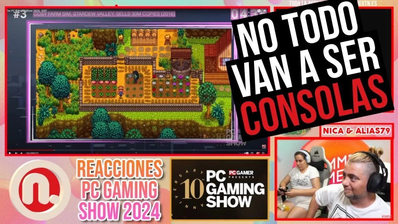 Reacciones PC Gaming Show 2024 PC Gamer