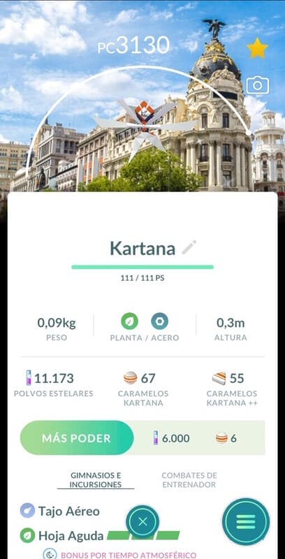 Crónica Pokémon GO Fest 2024 - Madrid - Kartana shiny