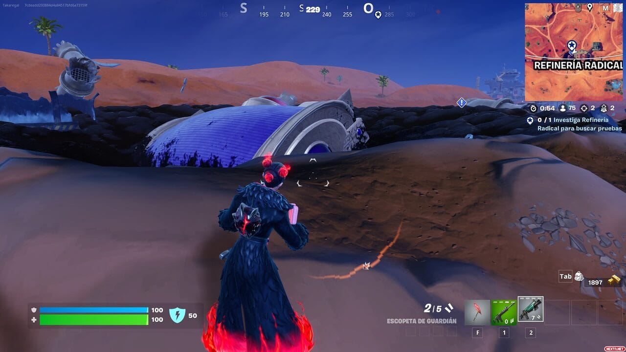 Fortnite Capitulo 5 Temporada 4 Alerta Doom Misiones Historia Parte1 Investiga Refineria Radical para buscar de pruebas