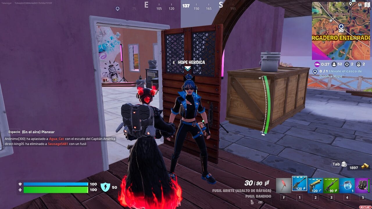 Investiga Refineria Radical para buscar de pruebas Fortnite Capitulo 5 Temporada 4 Alerta DoomMisiones Historia Parte 1