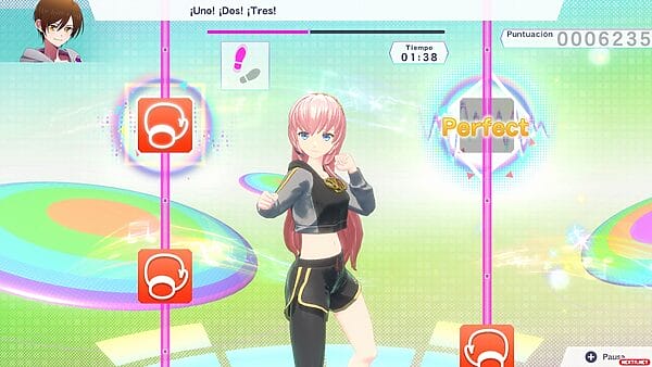 Fitness Boxing feat HATSUNE MIKU Análisis Nintendo Switch