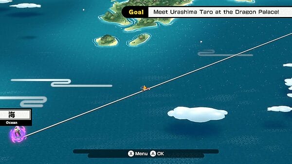 Bakeru es un viaje a lo largo y ancho de todo Japón. Los niveles están divididos en puntos repartidos por todo el país que nos llevan a visitar sus 47 prefecturas