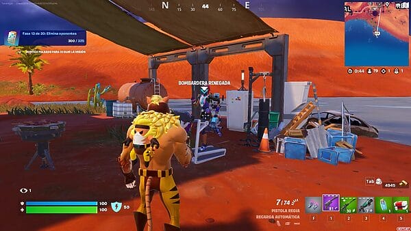 Fortnite Capítulo 5 Temporada 4 Misiones Semanales 4 Historia parte 4