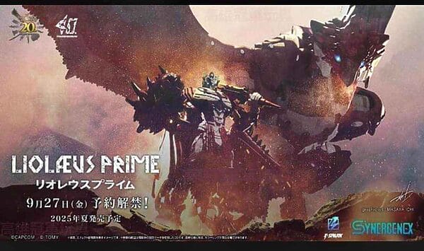 Transformer Rathalos Prime Takara Tommy T-SPARK Liolaeus Prime Synergenex