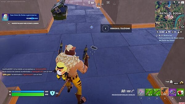 Fortnite misiones semana 6 historia parte 6