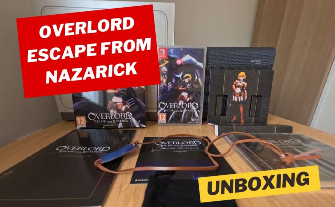 Unboxing de la edición limitada de Overlord: Escape from