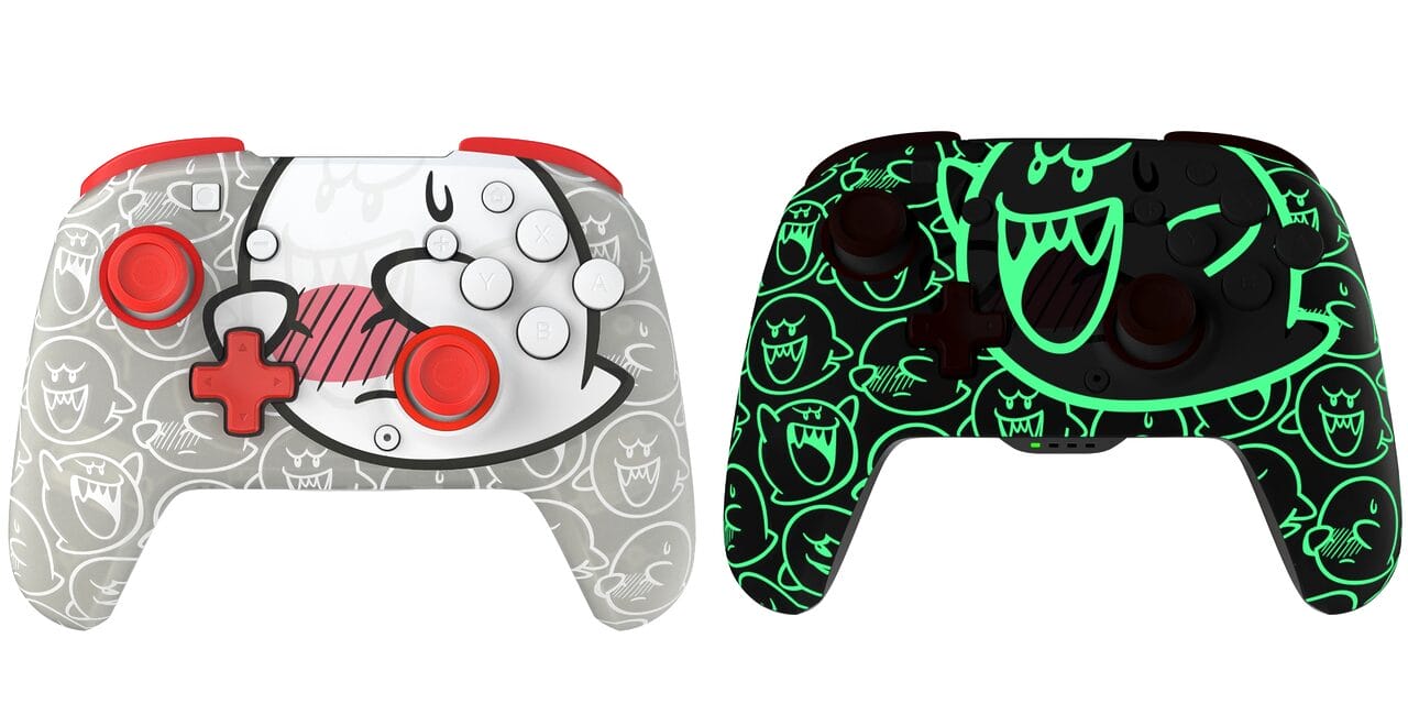 Nintendo Switch REMATCH GLOW Wireless Controller: Boo Hoo