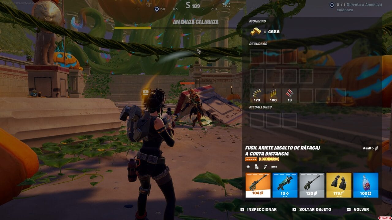 Fortinemares Amenaza Calabaza