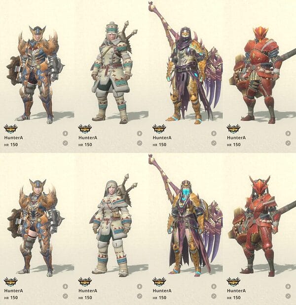 Monster Hunter NOW armaduras temporada 4 Tigrex, Lagombi Somnacanth Volvidion