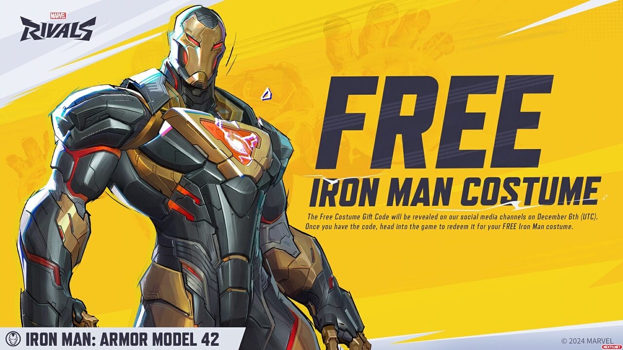 MArvel Rivals Iron Man Armor Model 42