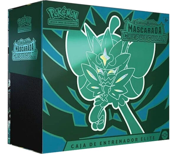 CC Pokémon Escarlata y Púrpura Mascarada Crepuscular caja de entrenador de élite