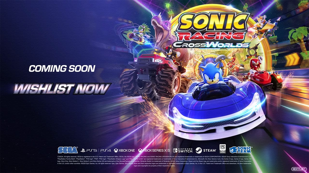 Sonic Racing CrossWorlds Recupera Tablas Sonic Riders Plataformas Confirmadas Nintendo Switch PS4 PS5 PC Xbox Series