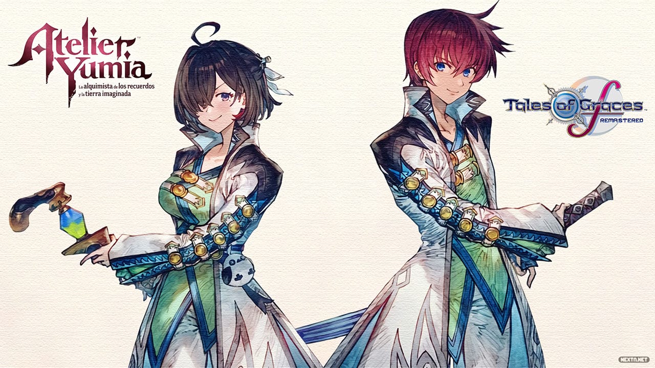 Atelier Yumia Tales of Graces f Remastered Asbel Traje DLC Gratis Nintendo Switch PS4 PS5 Xbox Series PC