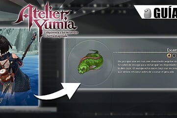 Guía Atelier Yumia Pez Pescado Escamohoso Nintendo Switch PS4 PS5 Xbox PC