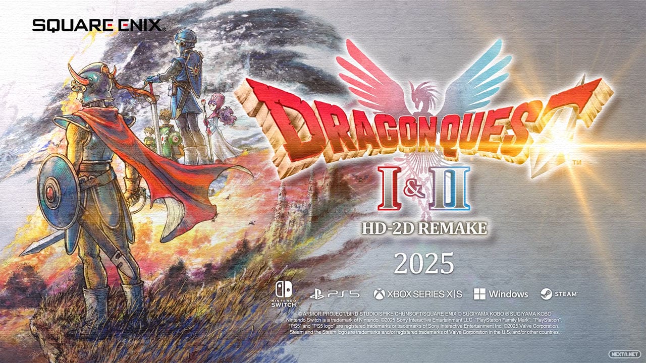 Dragon Quest I & II HD-2D Remake Tráiler Nintendo Direct Marzo