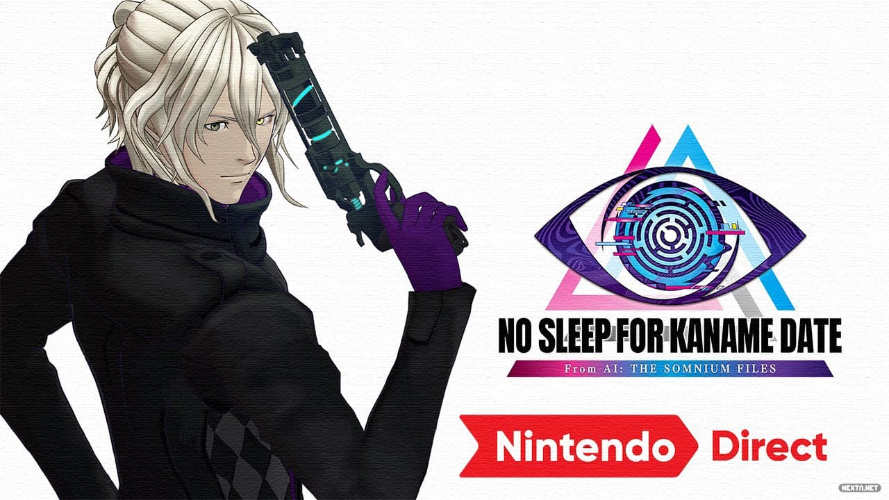 No Sleep For Kaname Date – From AI The Somnium Files Anunciado Nintendo Direct Marzo Nintendo Switch