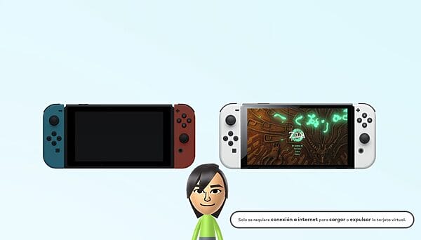 Tarjeta de juego virtual