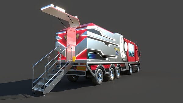 Pokémon GO Road Trip 2025 camión