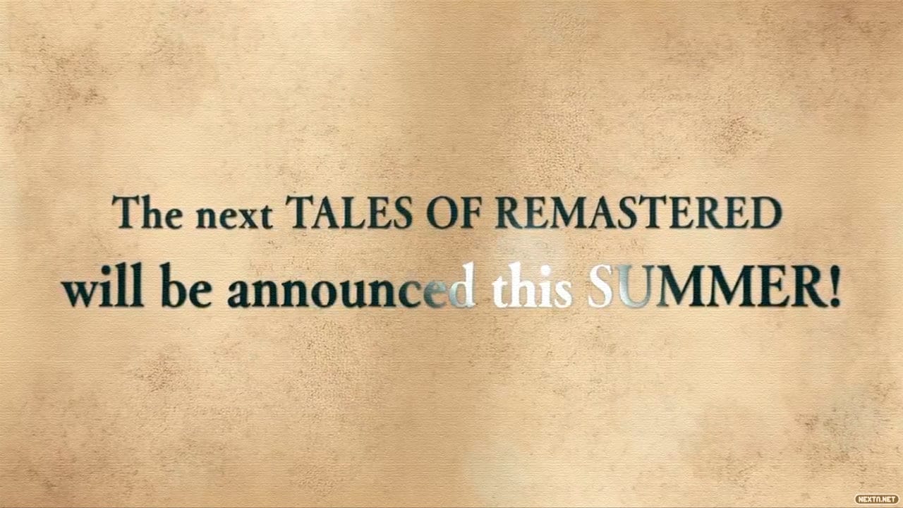 Tales of Anuncio Próxima Remasterización Verano 2025 Nintendo Switch PS5 Xbox Series PS4 PC Tales of Xillia