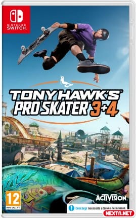 Analisis Tony Hawk's Pro Skater 3 + 4 analisis Nintendo Switch caratula