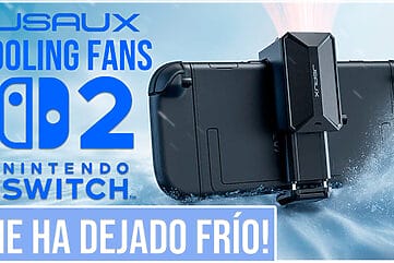 Cooling fans JSAUX Nintendo Switch 2 enfriador refrigeración portada