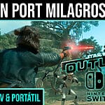 Star Warls Outlaws Nintendo Switch 2 portátil TV