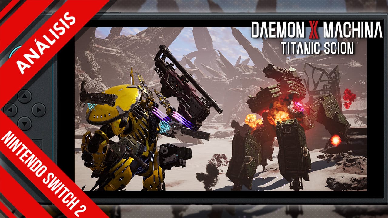 Análisis Daemon X Machina Titanic Scion Nintendo Switch 2