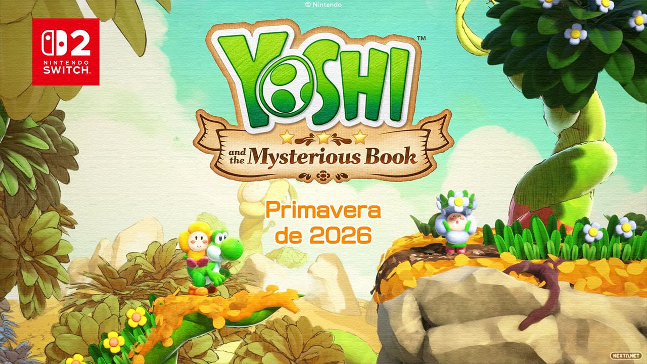 Yoshi and the Mysterious Book Anunciado Nintendo Direct Nintendo Switch 2