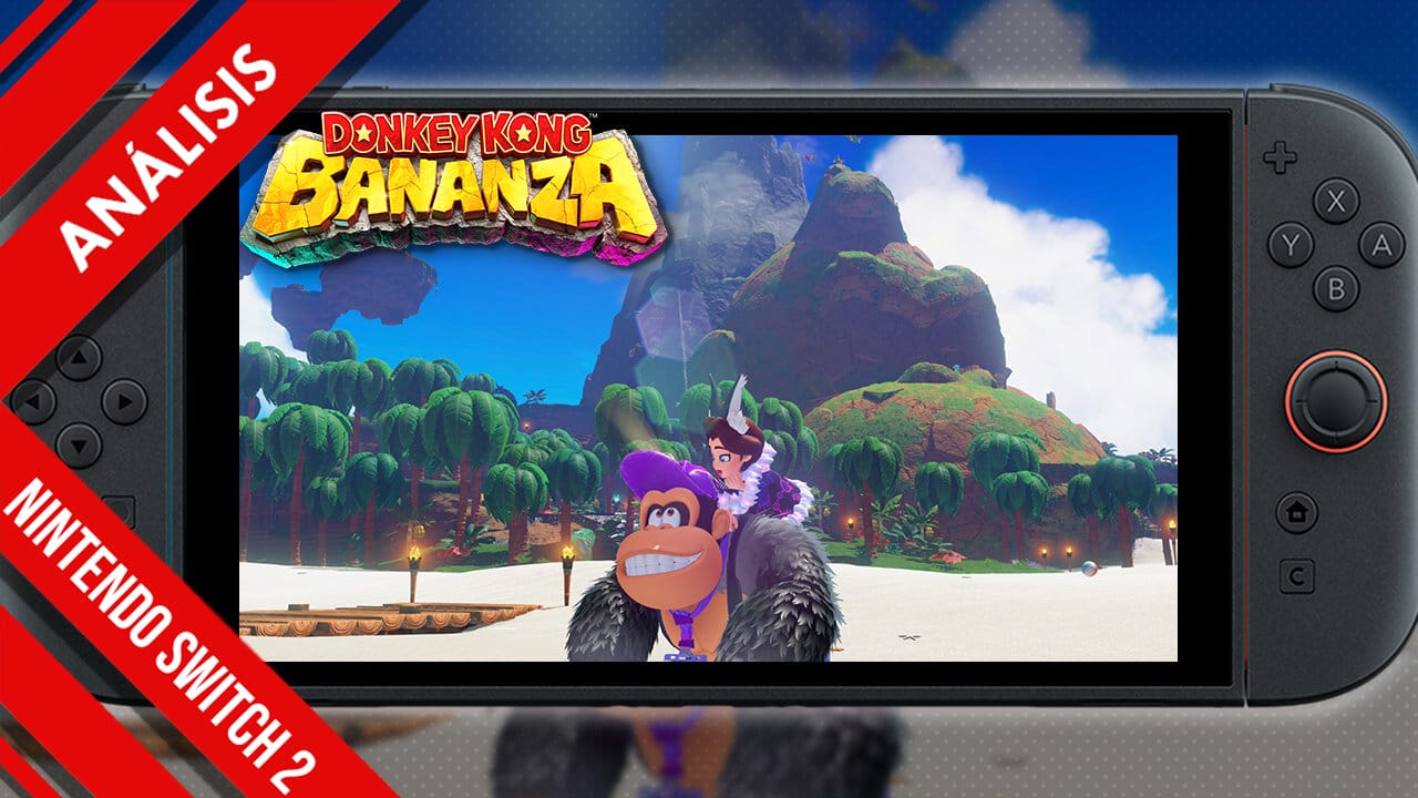Análisis Donkey Kong Bananza Isla de DK + Caza de esmeraldas (DLC) Nintendo Switch 2
