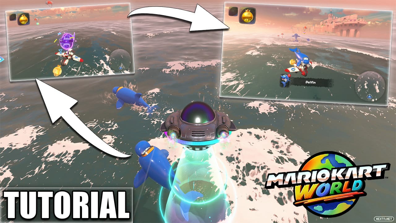 Cómo funcionan Ovnis Mario Kart World 1.3.0 Nuevo Método Desbloquear Personajes NPC Tutorial Nintendo Switch 2