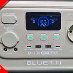 Análisis Bluetti Elite 30 V2 Generador Solar Portátil y placa solar PV100