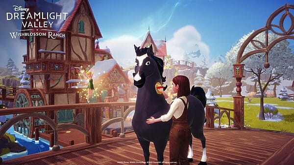 Resumen Disney Dreamlight Valley. actualización gratuita El baile de Invierno y DLC Wishblossom Ranch 01