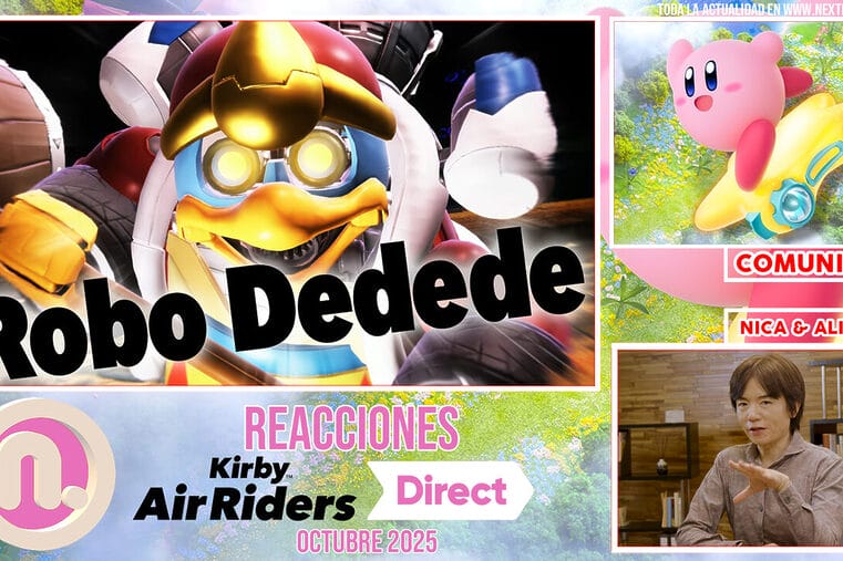 Reacciones Kirby Air Riders Direct resumen