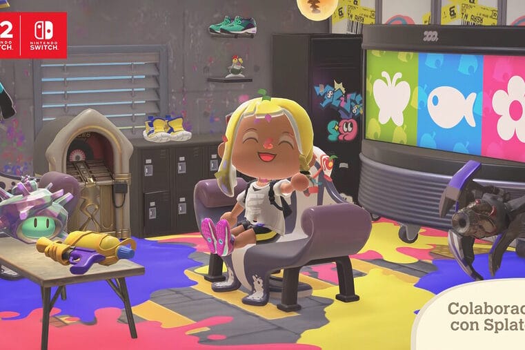 Actualización gratis 3.0 Animal Crossing New Horizons Nintendo Switch 2 Edition Splatoon 3