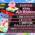 Sorteo Kirby Air Riders - Nintendo Switch 2