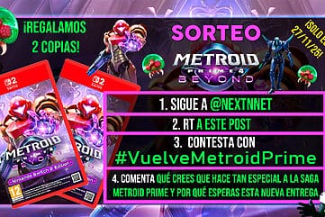 Sorteo Metroid Prime 4 Beyond Nintendo Switch 2